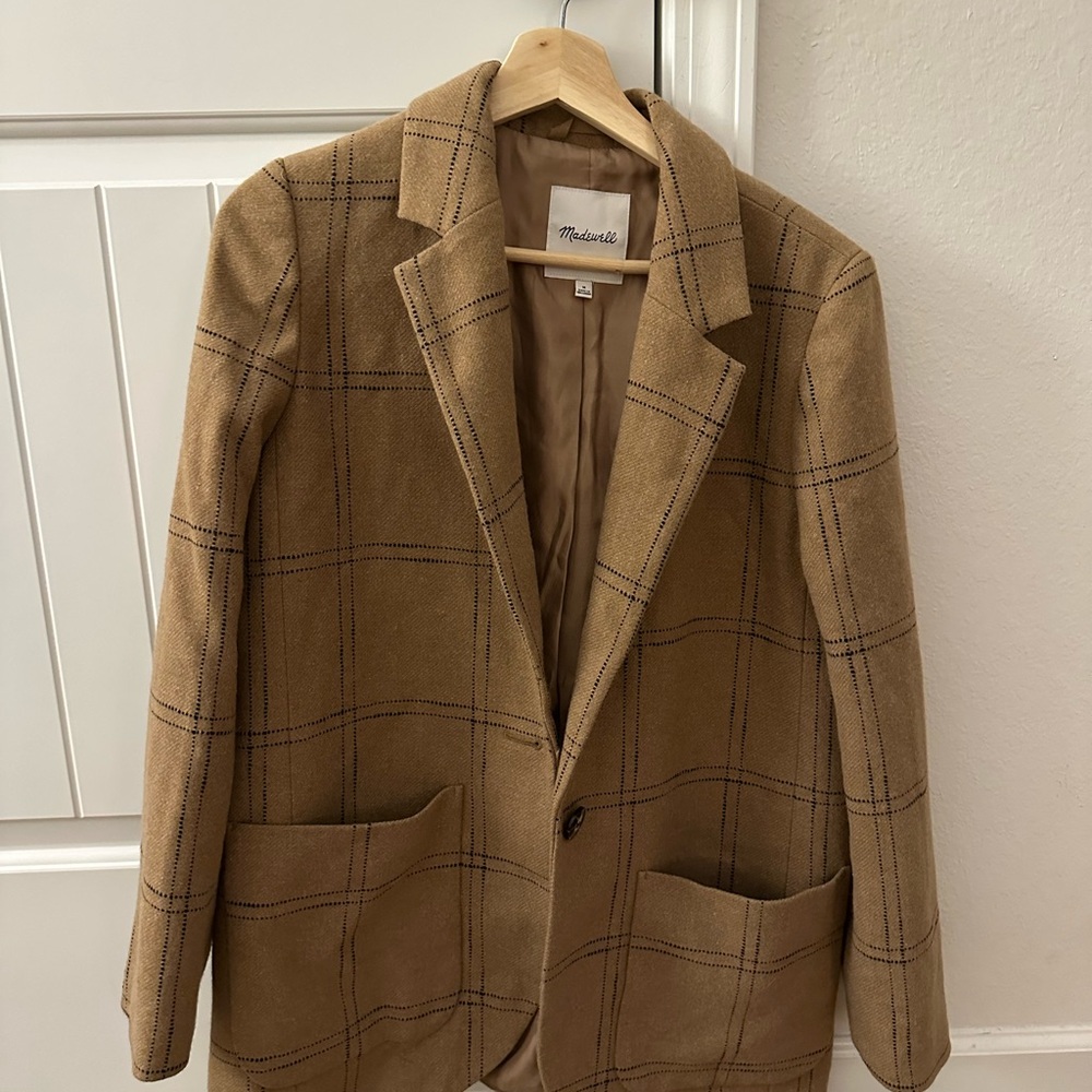 Madewell Wool-Blend Blazer